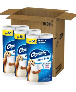 Alternative view of Ultra Soft Cushiony Touch Toilet Paper [30 Family Mega = 153 Regular Rolls]